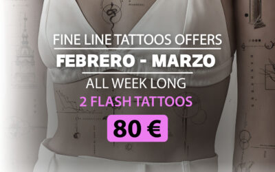 Fineline Tattoos Offers – Febrero y Marzo 2025