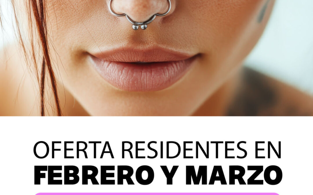 Oferta Piercing – Ibiza Residentes – Febrero y Marzo 2025